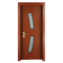 Conception classique simple Porte en bois massif